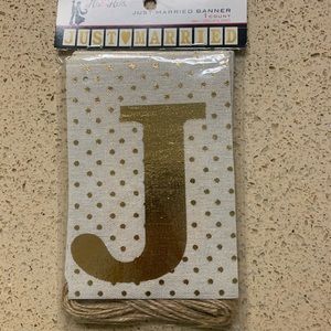 Just Married Banner